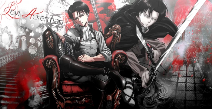 Anime Attack On Titan Levi Ackerman 2k