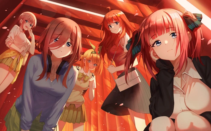 Anime The Quintessential Quintuplets Ichika Nakano Itsuki 2k