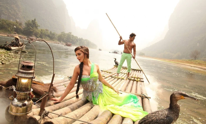 cinema girl river nature man movie animal film indian 2k