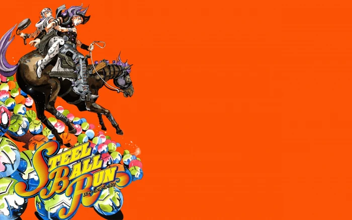 JoJo's Bizarre Adventure anime manga Hirohiko Araki Steel Ball Run 2k