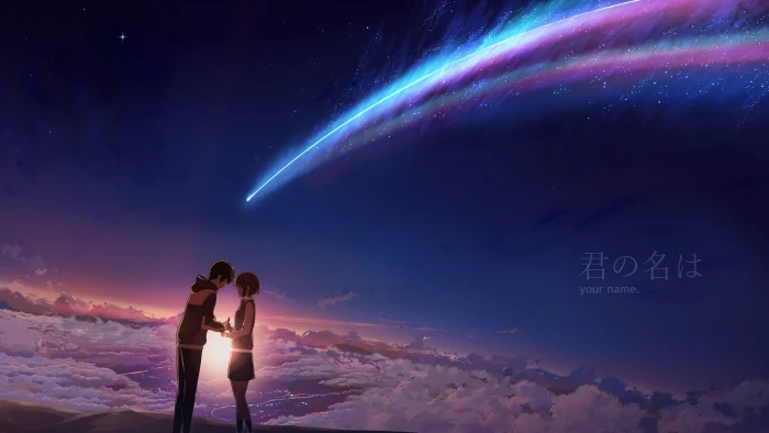 kimi no na wa your name mitsuha miyamizu taki tachibana 2k 4k