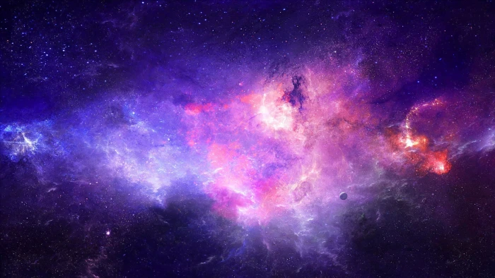 purple and red nebula wallpaper space stars astronomy star 2k