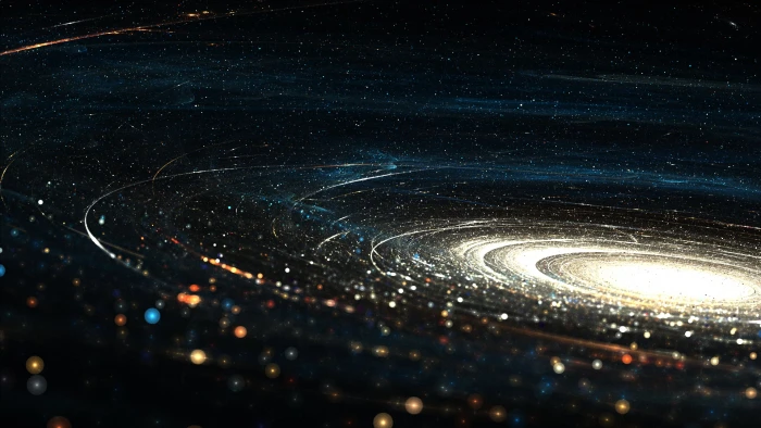 solar system illustration untitled galaxy space digital art 2k