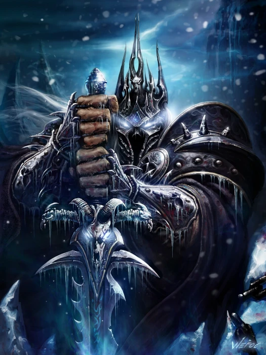 Arthas World of Warcraft Wrath the Lich King water religion 2k