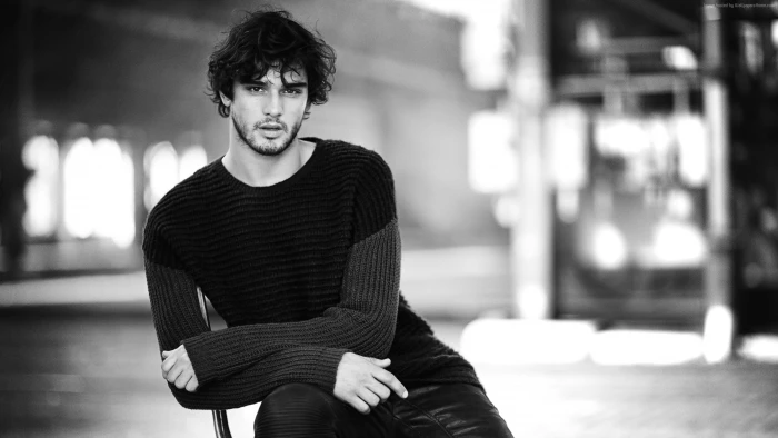 Top Fashion Male Models Marlon Teixeira beach 2k