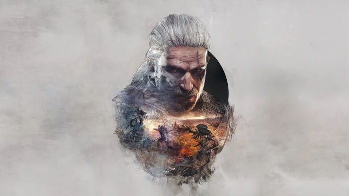 illustration of Witch Hunter protagonist The Witcher 2k