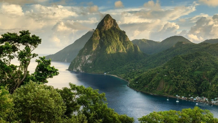 nature mountain landscape mountains sky valley travel 2k