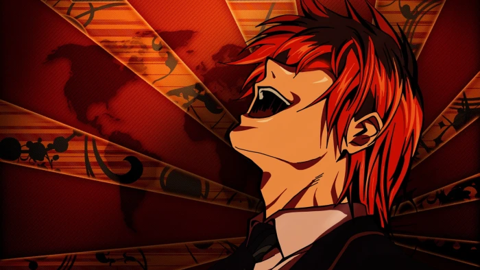 red haired man fictional character digital wallpaper Death Note 2k