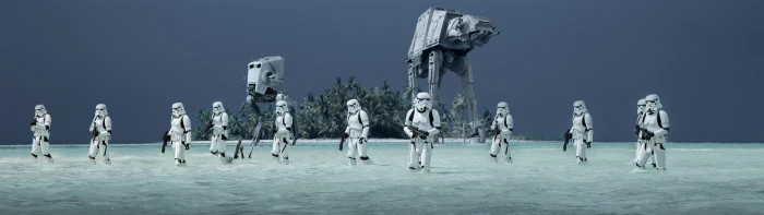 storm troopers Star Wars Rogue One A Story AT Walker 2k 4k
