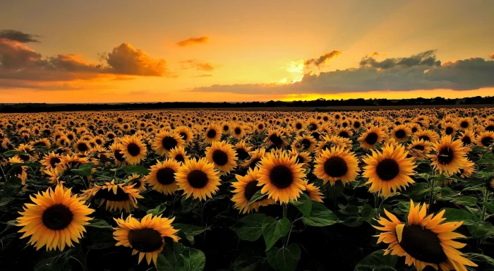 Sunflowers sunflower field Nature Landscape Summer beauty in nature 2k