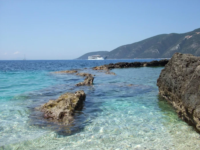 Greece lefkada Isl Beach Vassiliki island and abstract 2k