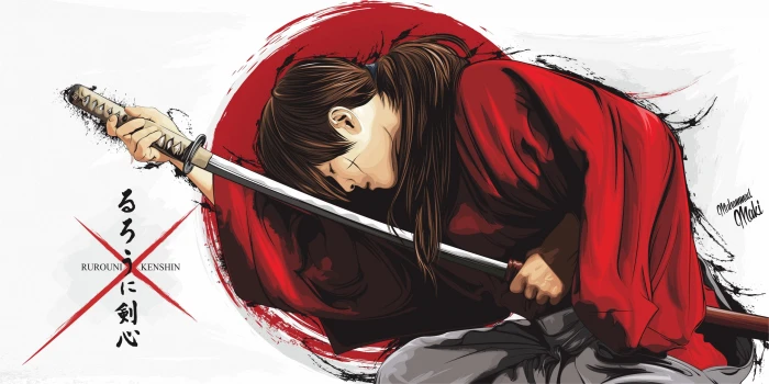 Anime Rurouni Kenshin Himura 2k
