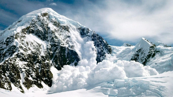 Snow Avalanche Winter scenery natural 2k