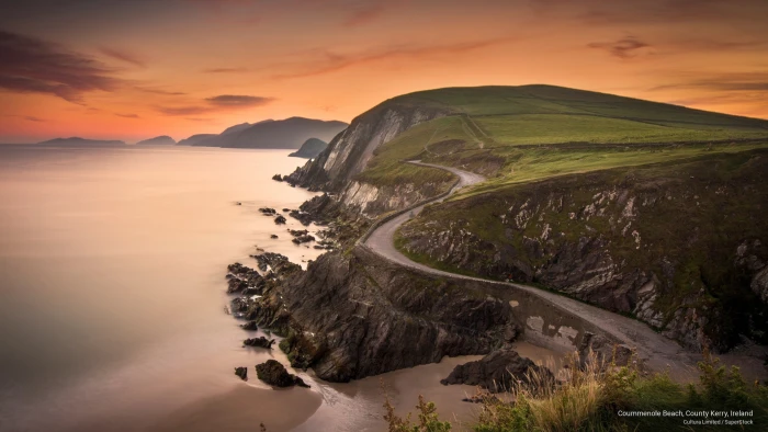 Coummenole Beach County Kerry Ireland Europe 2k
