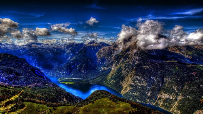 konigssee berchtesgaden gorgeous europe germany bavaria 2k