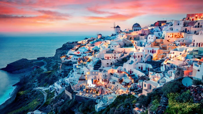 Santorini Greece Photo by Andrew Mayovskyy