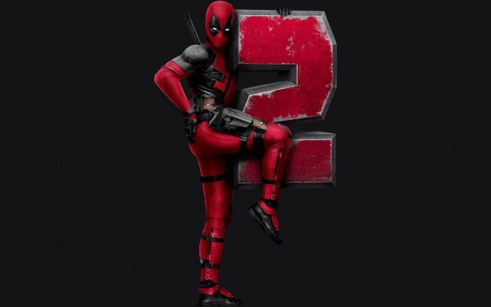 Deadpool 2 red technology studio shot no people black background 2k 4k