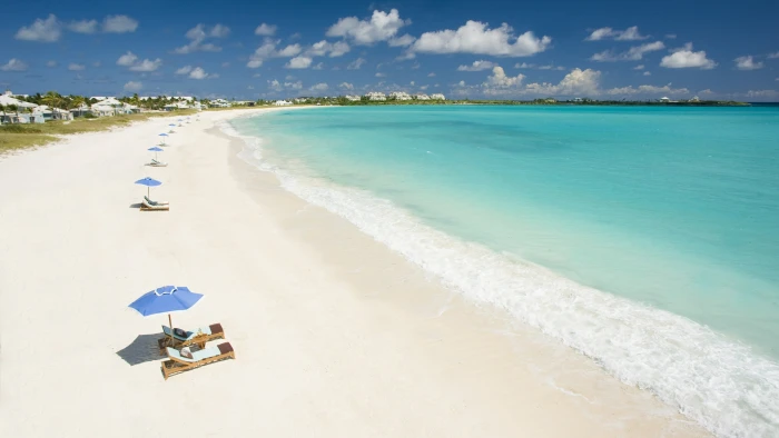 sea beach body of water shore ocean caribbean sky vacation 2k 4k
