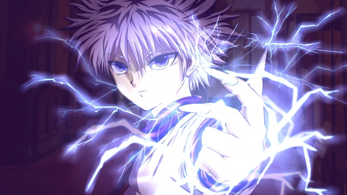 Anime Hunter Killua Zoldyck Lightning 2k