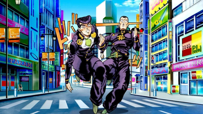 Anime Jojo s Bizarre Adventure Josuke Higashikata Okuyasu Nijimura 2k