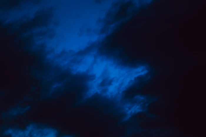 blue and black sky nature landscape clouds dark night weather 2k 4k 5k