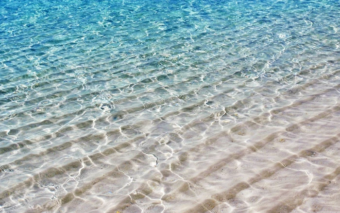 body of water sand waves sea full frame land beach nature 2k