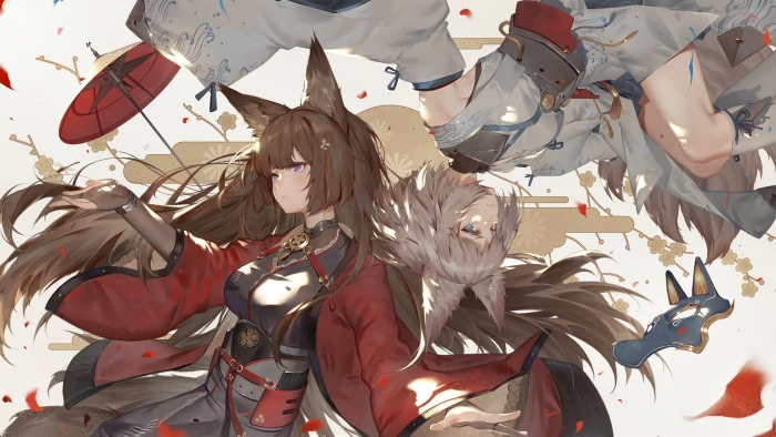 Akagi Azur Lane Kaga anime girls artwork digital art 2k