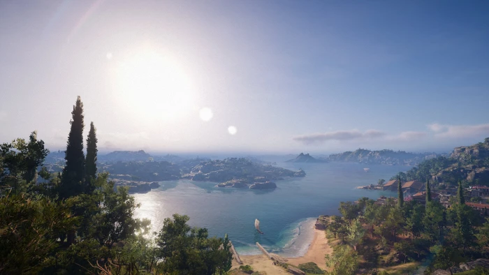 Assassins Creed Odyssey screen shot video games landscape 2k