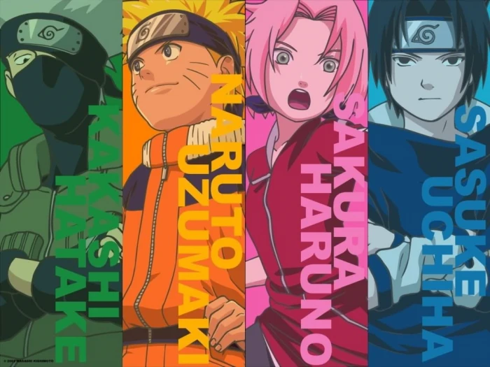 Naruto Sasuke Sakura and Kakashi wallpaper Shippuuden 24