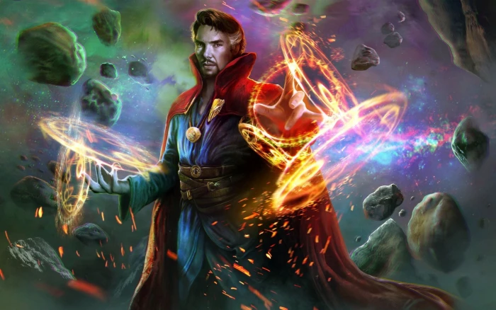 Dr Strange Marvel Comics superhero artwork fantasy art 2k
