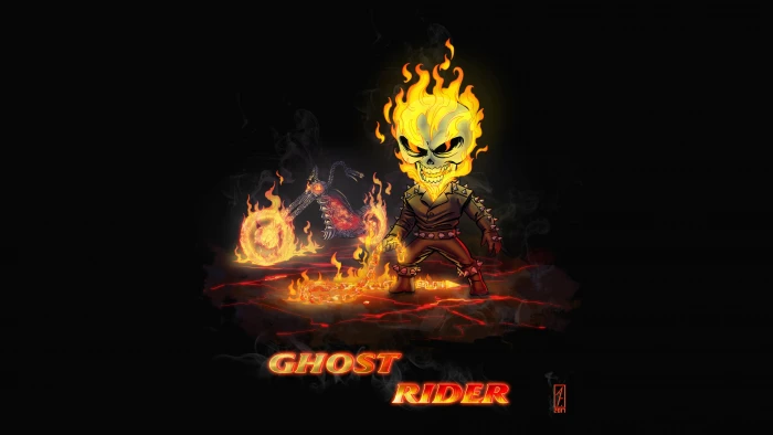 ghost rider superheroes hd artwork digital art artist 2k 4k