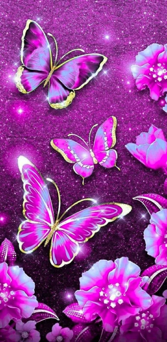 Beautiful Butterfly Effect Mobile Wallpaper