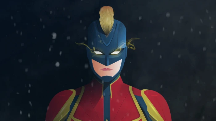 captain marvel artstation digital art superheroes hd artwork 2k