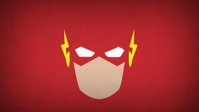 Flash superhero comics DC Comics The red background 2k