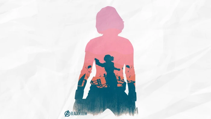 silhouettes superheroes black widow the avengers movie white background Entertainment Movies HD Art 2k