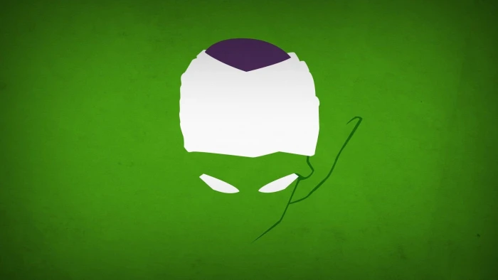 Dragon Ball Piccolo wallpaper minimalism superhero green background 2k