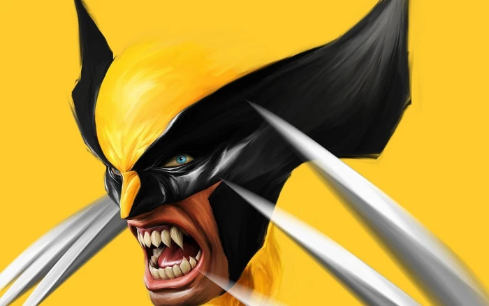 Marvel Wolverine digital wallpaper Comics adamantium 2k