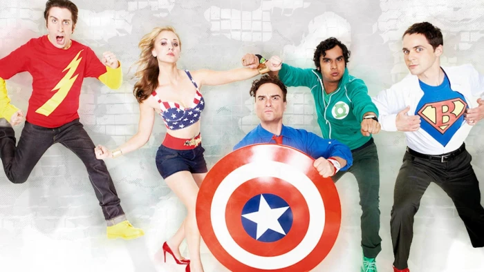 TV Show The Big Bang Theory Captain America Flash Green Lantern 2k