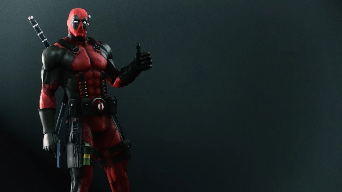 Deadpool wallpaper Death Pool toy futuristic plastic weapon 2k