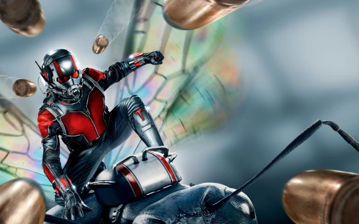 Superhero Ant Man Antman illustration Movies Hollywood 2k