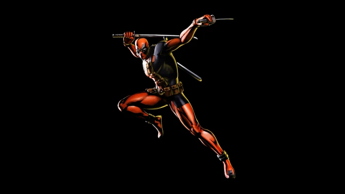 Minimal Marvel Comics Deadpool Dark 2k 4k 5k 8k