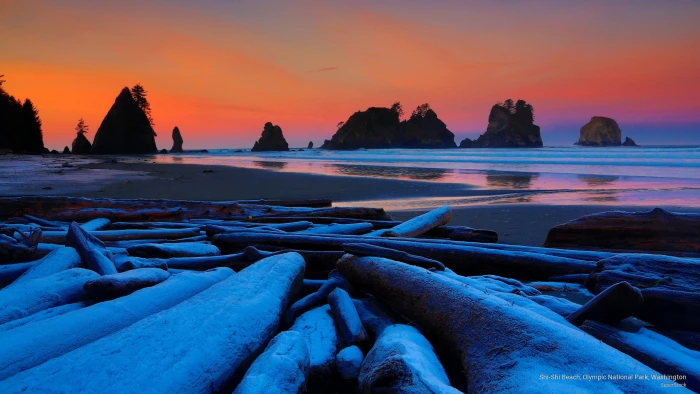 Shi Beach Olympic National Park Washington Beaches 2k