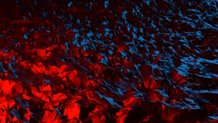 triangle Abstract red low poly geometry backgrounds 2k