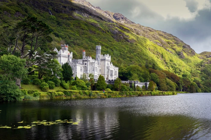 Ireland nature water Abbey lake 2k