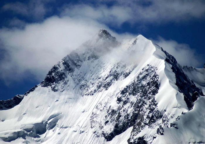 landscape photography of mountain at daytime piz bernina biancograt 2k