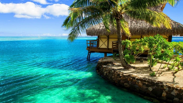nature resort turquoise island tropical sea travel beach 2k