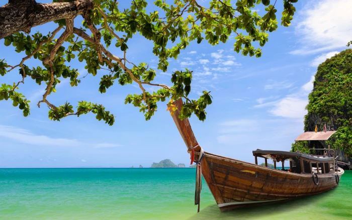 Beautiful Nature Thailand Beach Wallpaper Widescreen 2k