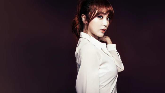 Hong Jin Young simple background women K pop Asian model 2k