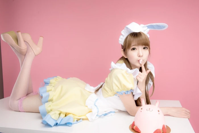 Yurisa Chan Korean model women cosplay indoors child 2k