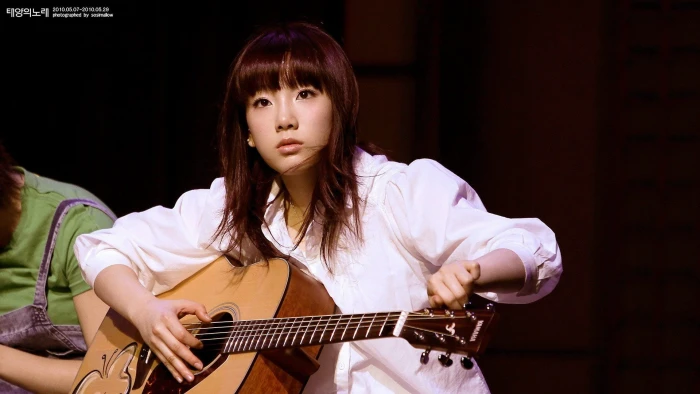 asians bangs brunettes celebrity generation girls guitars 2k